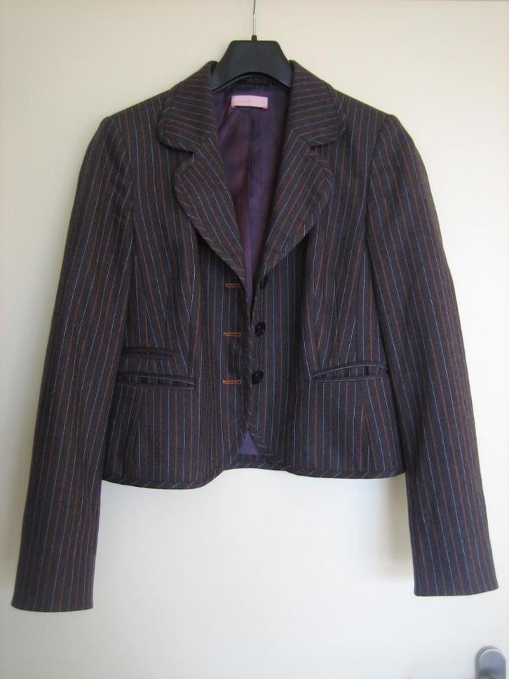 Nieuw! Exclusief gestreept jasje ST EMILE, 36-38 snazzeys, Kleding | Dames, Jasjes, Kostuums en Pakken, Nieuw, Jasje, Maat 36 (S)