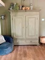 Mooie vintage massief eiken kuifkast, Huis en Inrichting, Kasten | Buffetkasten, Ophalen, 150 tot 200 cm, Zo goed als nieuw, 150 tot 200 cm