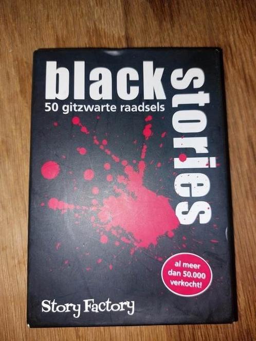 Blackstories- raadselspel, Hobby en Vrije tijd, Gezelschapsspellen | Kaartspellen, Zo goed als nieuw, Ophalen of Verzenden