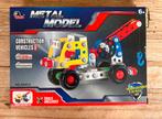 Metal Model nr x620-4, metalen bouwtruck incl gereedschap, Ophalen of Verzenden, Nieuw