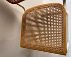 Marcel Breurer style stoel met webbing stoel , model B32, Gebruikt, Wit, Onbekend, Ophalen of Verzenden