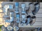 90mm pvc flexibele bochten bwb filter koivijver, Tuin en Terras, Vijver-toebehoren, Ophalen, Gebruikt