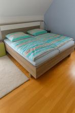 prachtig bed 180x200 cm lattenbodems, zonder matras, Ophalen, Tweepersoons, Zo goed als nieuw, 180 cm