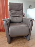 HUKLA STA OP STOEL, Huis en Inrichting, Fauteuils, Ophalen, Zo goed als nieuw, Leer, STRAK  MODERN