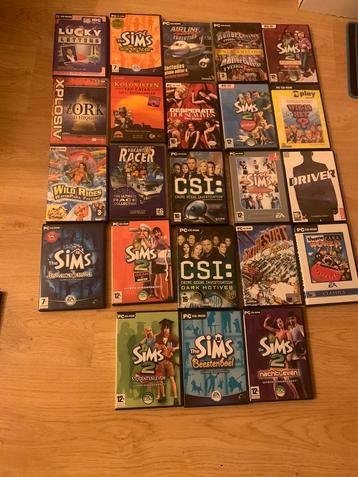 Allemaal pc cd-rom games beschikbaar voor biedingen