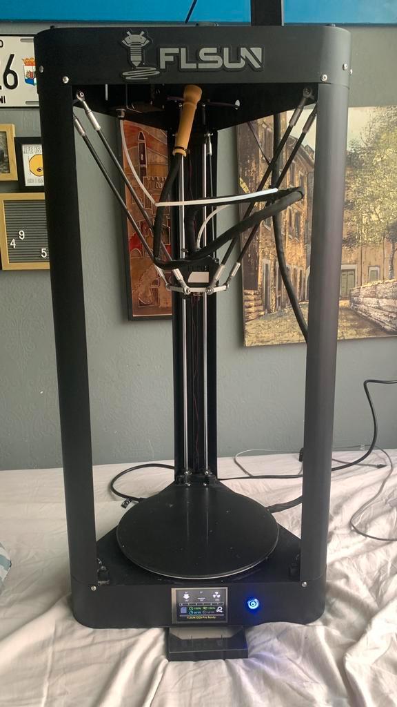 FLSUN QQS-Pro Delta, Computers en Software, 3D Printers, Gebruikt, Ophalen of Verzenden