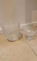 Glazen vaas, Ophalen of Verzenden, Zo goed als nieuw, Rond, Glas