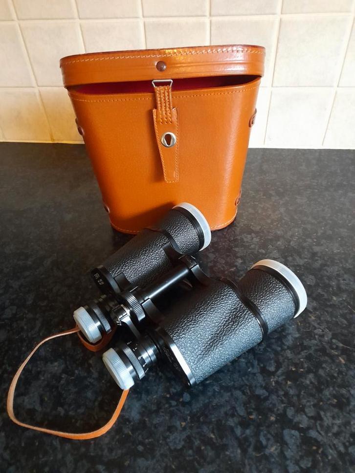 Zenith 10x50 Verrekijker - Nieuwstaat!, Audio, Tv en Foto, Optische apparatuur | Verrekijkers, Zo goed als nieuw, Porro (met knik)
