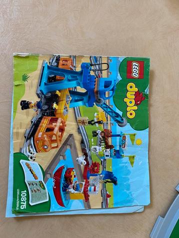 Duplo set 10875 treinbaan met toebehoren beschikbaar voor biedingen