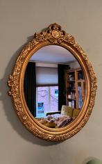 Spiegel met goudkleurige barok lijst, Huis en Inrichting, Ophalen, Minder dan 50 cm, Gebruikt, Minder dan 100 cm