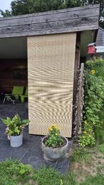 bamboe rolgordijn, Huis en Inrichting, Stoffering | Gordijnen en Lamellen, Ophalen, 100 tot 150 cm, 200 cm of meer, Beige
