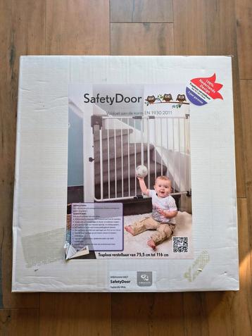 A3 Baby & Kids SafetyDoor - Traphek wit (nieuw in doos)  beschikbaar voor biedingen