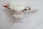 Oude Kerstbal: Vogel 21 op nest ( incompleet ) met tinsel, Diversen, Ophalen of Verzenden