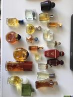 Lot echte dure parfum flesjes miniaturen, Ophalen of Verzenden, Zo goed als nieuw, Miniatuur