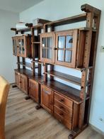 Houten wandkast, Ophalen, 250 tot 300 cm, 200 cm of meer, Eikenhout