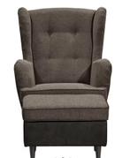 2 x Fauteuils met hocker, Huis en Inrichting, Ophalen of Verzenden, Zo goed als nieuw, Minder dan 75 cm, 50 tot 75 cm