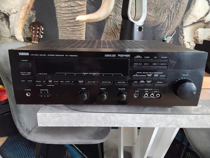 Yamaha RX-V590RDS Versterker - Topklasse Geluid!, Audio, Tv en Foto, Versterkers en Receivers, Gebruikt, Stereo, 60 tot 120 watt