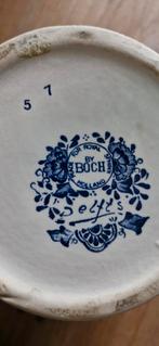 Delfts Blauwe Vaas Goedewaagen met Deksel, Antiek en Kunst, Antiek | Keramiek en Aardewerk, Ophalen of Verzenden