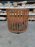 Puck box rond walnoot nr 1, Kinderen en Baby's, Boxen, Ophalen, Zo goed als nieuw, Rond, In hoogte verstelbaar