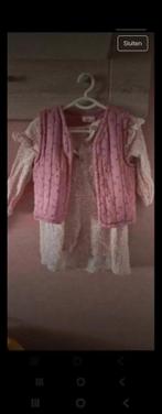 Setje maat 80 jurkje en giletje nieuw, Verzenden, Zo goed als nieuw, Meisje