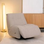 UIT VOORRAAD! relaxfauteuil WIGGLE elektrisch naturel, Ophalen, 100 tot 125 cm, Nieuw, 75 tot 100 cm