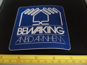 sticker Arnhem Bewaking ANBD * beschikbaar voor biedingen