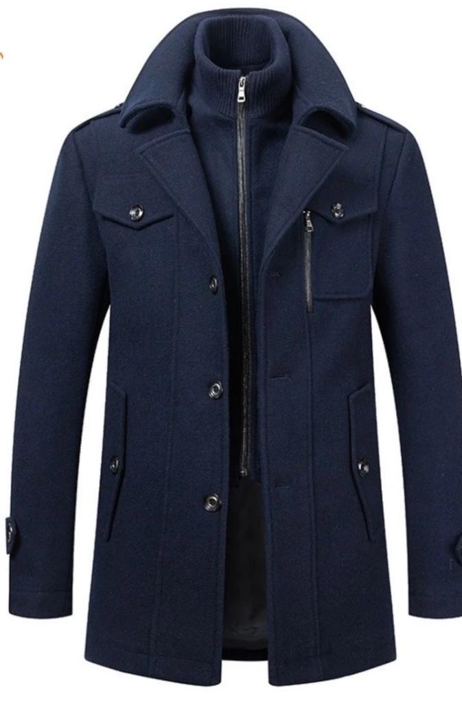 Jas Peaky Blinders, Kleding | Heren, Jassen | Winter, Nieuw, Maat 56/58 (XL), Blauw, Ophalen