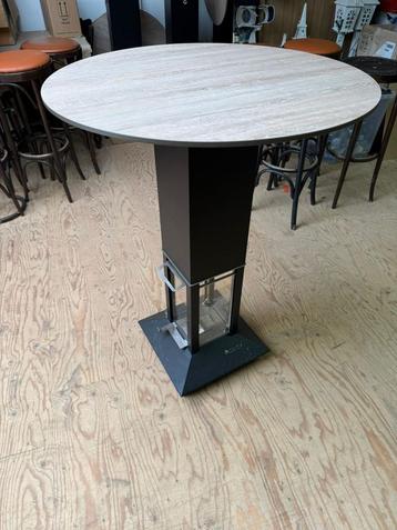 Calidor statafel met geïntegreerde heater 4 stuks beschikbaar voor biedingen