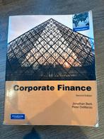Corporate Finance - Berk & DeMarzo, Ophalen of Verzenden, Zo goed als nieuw, Economie en Marketing