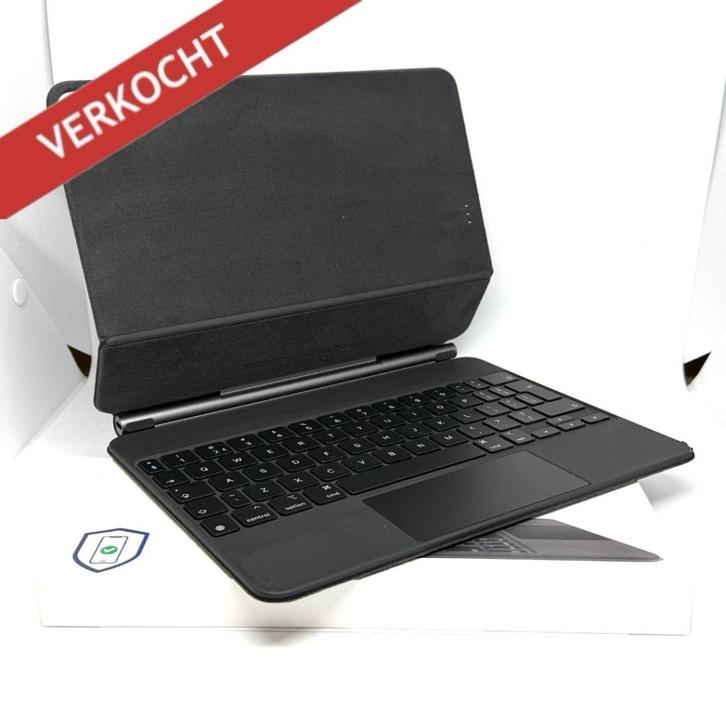 Apple Magic Keyboard voor (iPad Pro 2e-4e gen en Air 4e-7e g, Computers en Software, Toetsenborden, Zo goed als nieuw