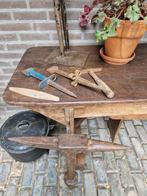 2x haarspit - slijpsteen - hamer, Antiek en Kunst, Antiek | Gereedschap en Instrumenten, Ophalen of Verzenden