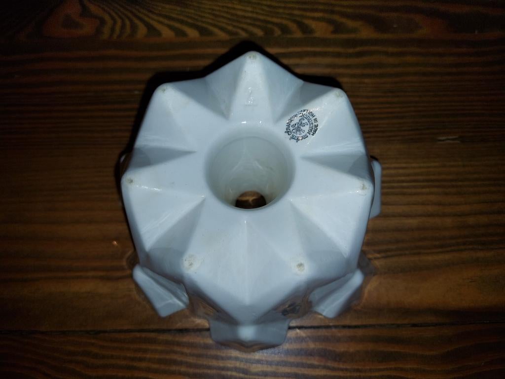 Art deco puddingvorm diamant van Société Céramique, nr 4., Ophalen, Overige materialen, Minder dan 25 cm