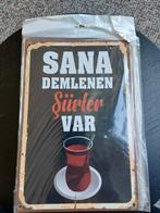 Turks tekstbord mooie woorden, Huis en Inrichting, Woonaccessoires | Tekstborden en Spreuken, Ophalen of Verzenden