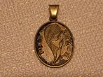 Ave Maria Medaille - Religieus sieraad, Overige merken, Overige materialen, Gebruikt, Ophalen of Verzenden