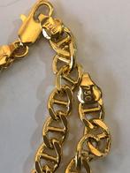 Vintage set, Sieraden, Tassen en Uiterlijk, Antieke sieraden, Verzenden, Overige materialen, Ketting, Verguld