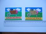 sticker IJSBOERKE IJS belige wielrennen team retro racefiets, Overige typen, Zo goed als nieuw, Verzenden