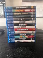 14 PS4 games, Spelcomputers en Games, Games | Sony PlayStation 4, Vanaf 18 jaar, 1 speler, Zo goed als nieuw, Ophalen
