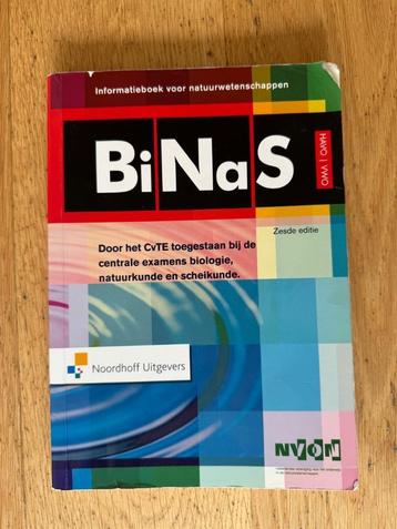 BiNaS HAVO/ VWO zesde editie beschikbaar voor biedingen