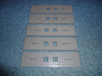 Partij Z10=5x Lego trein bodems 6x24 beschikbaar voor biedingen