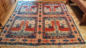 Origineel Handgeknoopt Turkse tapijt 220 200 cm beschikbaar voor biedingen
