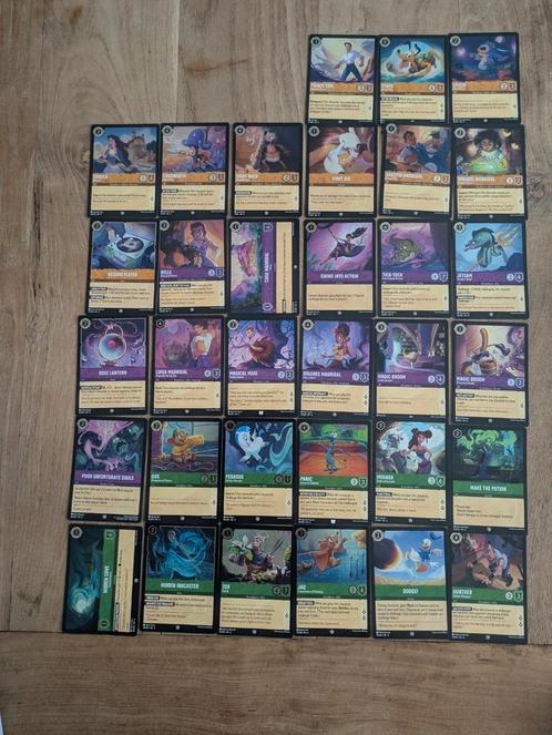 Lorcana - set 4 ursula's return - 74 Foils, Hobby en Vrije tijd, Verzamelkaartspellen | Magic the Gathering, Zo goed als nieuw