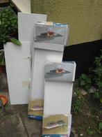 Bauhaus wandplanken Dolle Katana 3 stuks wit, Ophalen of Verzenden, Zo goed als nieuw