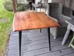 Massief houten tafel - 87x90x87cm, Ophalen of Verzenden