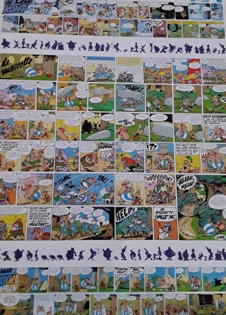 Poster Asterix en Obelix reclame Hero Uderzo/Goscinny Ed. Al, Verzamelen, Merken en Reclamevoorwerpen, Nieuw, Overige typen, Verzenden