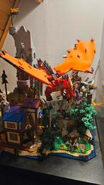 LEGO Ideas Dungeons & Dragons Rode Draak 21348, Ophalen of Verzenden, Gebruikt, Complete set, Lego