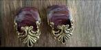 Vintage prachtig oorbellen clips 5-2,5 cm, Ophalen of Verzenden, Zo goed als nieuw, Overige materialen