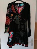 Desigual Mini Mouse - Dinsney jurk, Zwart, Maat 42/44 (L), Ophalen of Verzenden, Zo goed als nieuw
