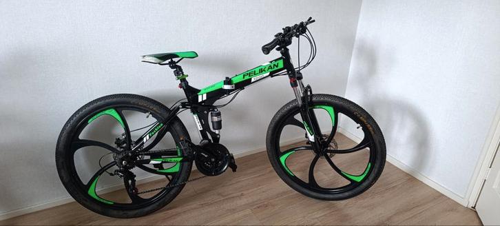 Opvouwbare mountainbike, Fietsen en Brommers, Fietsen | Mountainbikes en ATB, Zo goed als nieuw, Heren, Overige merken, Ophalen