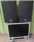 ✅EV sx 250 monitoren in flightcase, Audio, Tv en Foto, Luidsprekers, Overige merken, Gebruikt, Info@verbuntaudio.nl, Overige typen