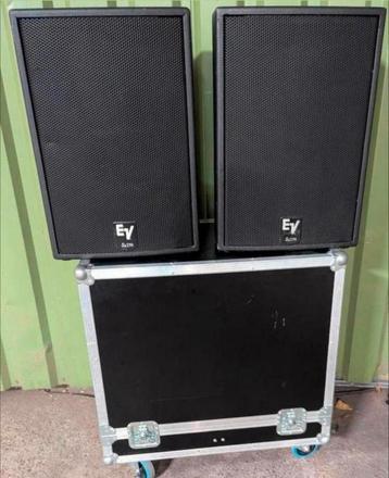 ✅EV sx 250 monitoren in flightcase  beschikbaar voor biedingen